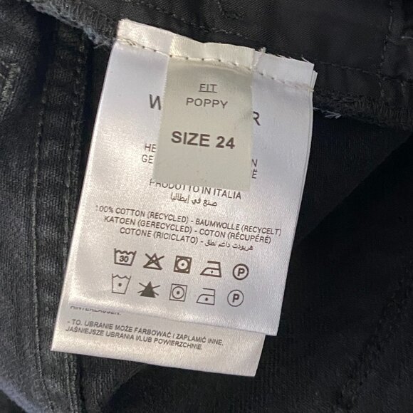 NWT Wandler Comfort Poppy Black Straight Leg Black Denim Jeans - Picture 12 of 16